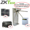 Система контроля доступа ZkTeco (с учетом рабочего времени) – управление турникетом ФОРМА Классик-Элегант