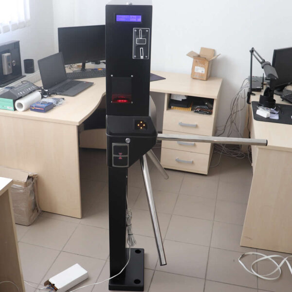 Турникет для платного туалета с возможностью построения отчетов